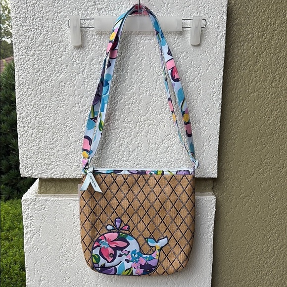 Vera Bradley Marian Floral Straw Bag NWT - Picture 2 of 10